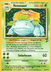 Venusaur - 18/130 - Holo Rare - Unlimited Edition